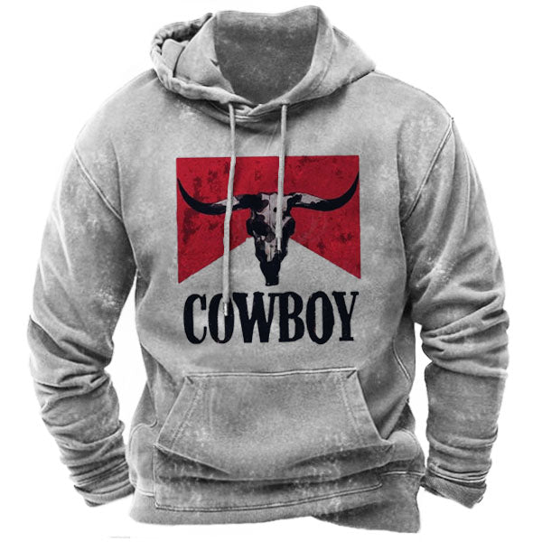 Men's Cowboy Hoodie