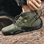 Men's Brand Hiking Shoes Outdoor Shoes Waterproof Non-slip anti-sprain