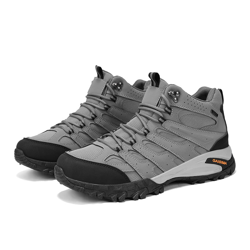 Men’s Outdoor Work Boots – Protective Build, Arch Support, Wide Fit, Breathable Lining, Lightweight & Slip-Resistant for Hiking & Work