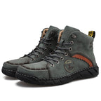 Men's Orthopedic Safety Work Shoes - Protective Toe ; Ankle Protection ;  Waterproof ; Lightweight ;Shock Absorption ; Non-Slip ; Durable for 3 years