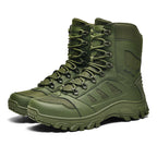 Men's Orthopedic Walking Boots - Built-In Arch Support; Waterproof Leather Upper; Wide Toe; Non-Slip; Ankle Support; Scratch&Smash&Puncture Resistant; Comfortable Hiking Boots