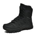 Men's Orthopedic Walking Boots - Built-In Arch Support; Waterproof Leather Upper; Wide Toe; Non-Slip; Ankle Support; Scratch&Smash&Puncture Resistant; Comfortable Hiking Boots