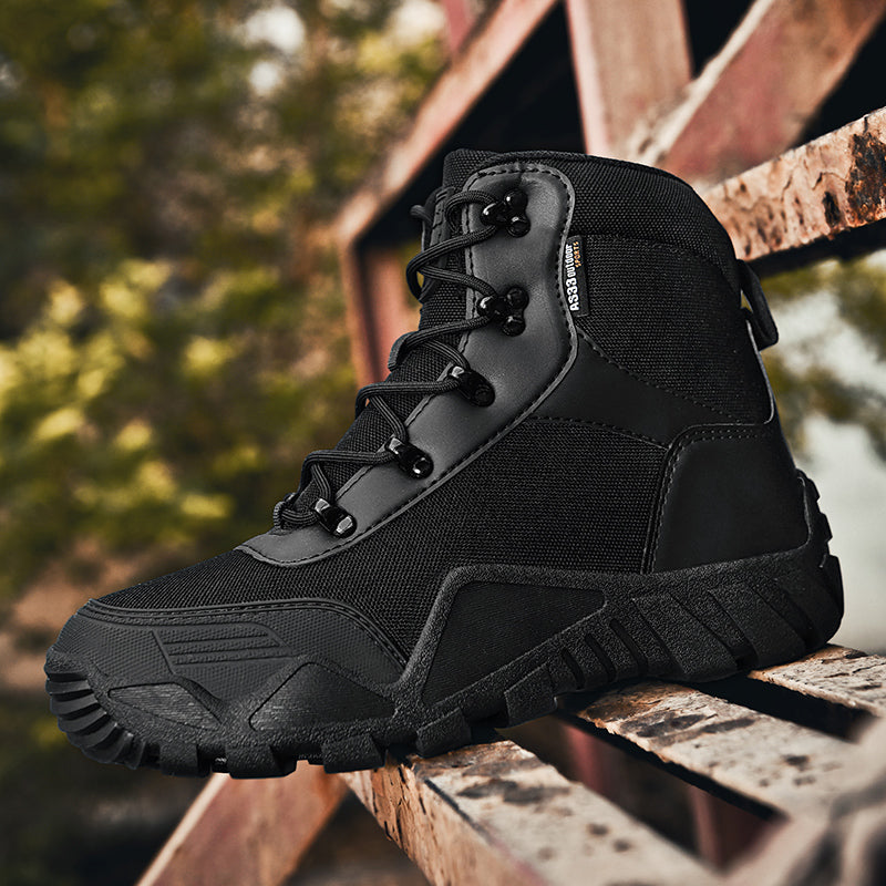 End Foot Pain at Work | Orthopedic Safety Boots with Ankle Support - Waterproof & Non-Slip
