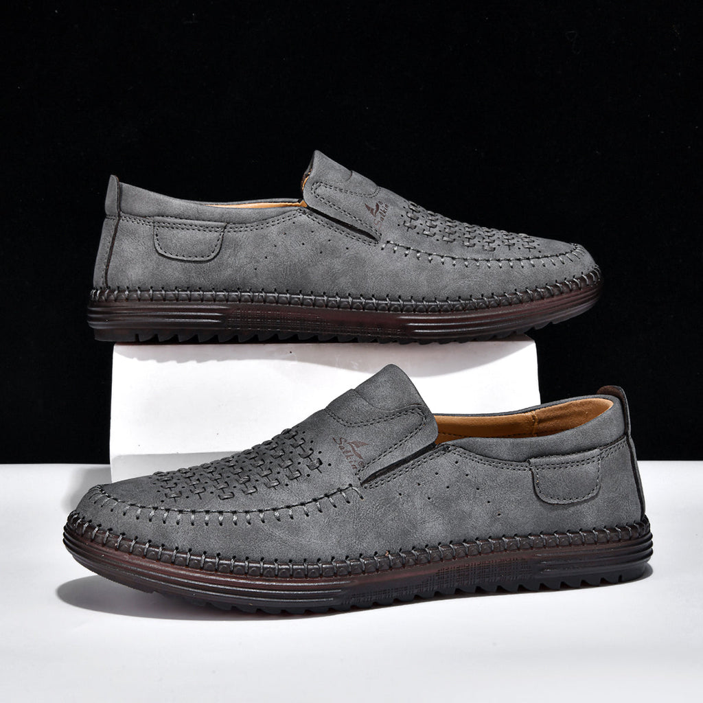 Men's Comfortable Casual Shoes, Built-In Arch Support, Lightweight, Waterproof, Slip Resistant, Breathable Upper, Durable For 5 Years.