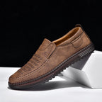 Men's Comfortable Casual Shoes, Built-In Arch Support, Lightweight, Waterproof, Slip Resistant, Breathable Upper, Durable For 5 Years.