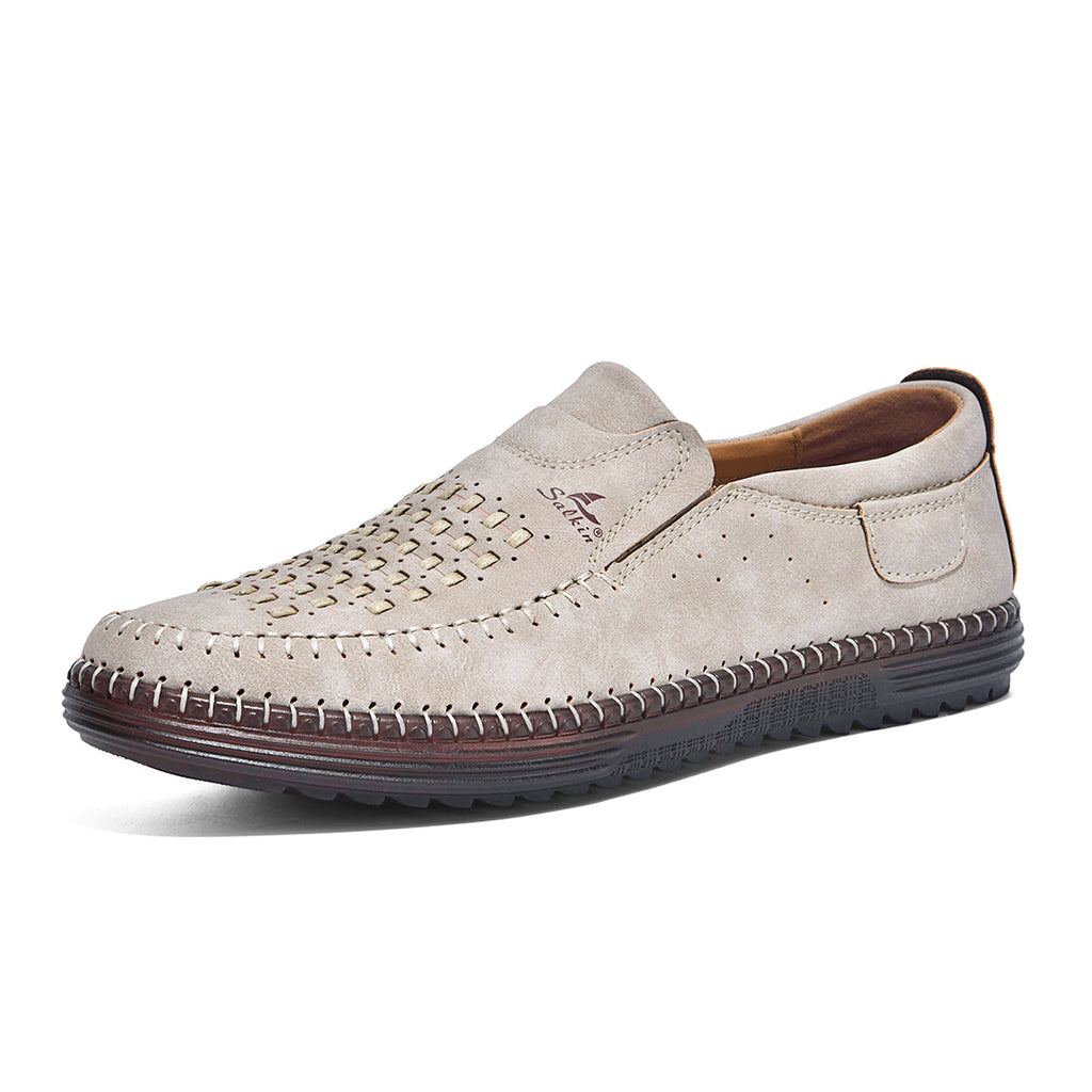 Men's Comfortable Casual Shoes, Built-In Arch Support, Lightweight, Waterproof, Slip Resistant, Breathable Upper, Durable For 5 Years.
