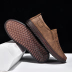 Men's Comfortable Casual Shoes, Built-In Arch Support, Lightweight, Waterproof, Slip Resistant, Breathable Upper, Durable For 5 Years.