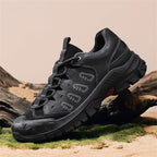 ✅ Built for Safety & Comfort – Men’s Steel Toe Safety Work Shoes, Puncture-Resistant, Arch Support, Wide Toe Box, Breathable, Lightweight & Slip-Resistant