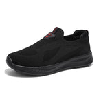 Men’s Lightweight Slip-On Shoes – Breathable Knit, Wide Fit, Comfortable & Flexible for Everyday & Outdoor Wear