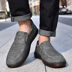 Men's Comfortable Casual Shoes, Built-In Arch Support, Lightweight, Waterproof, Slip Resistant, Breathable Upper, Durable For 5 Years.