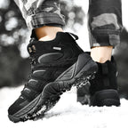 Men’s Orthotic Hiking Work Boots – Arch Support, Wide Toe Box, Protective Design, All-Day Stability