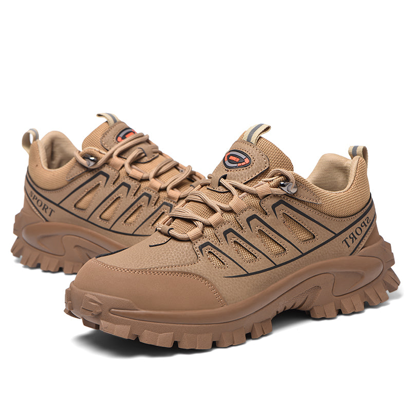 Men’s Steel Toe Work Shoes – Puncture-Resistant Midsole, Arch Support, Wide Fit, Lightweight, Comfortable & Non-Slip for Work & Outdoor Use