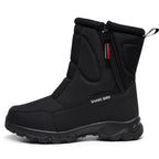 Men’s Waterproof Orthotic Winter Work Boots, Extreme Cold Protection, Non-Slip Durable Sole, All-Day Comfort Insulated Boots