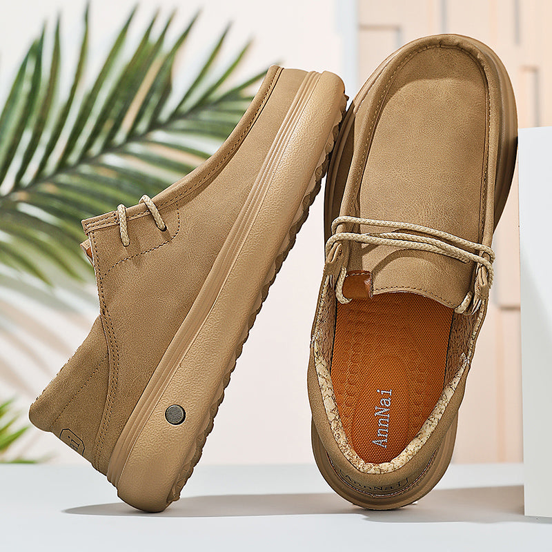 Men’s Orthotic Loafers – Arch Support, Wide Toe Box, Non-Slip Sole, All-Day Comfort
