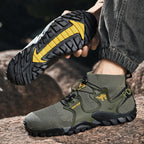 Men's Brand Hiking Shoes Outdoor Shoes Waterproof Non-slip anti-sprain