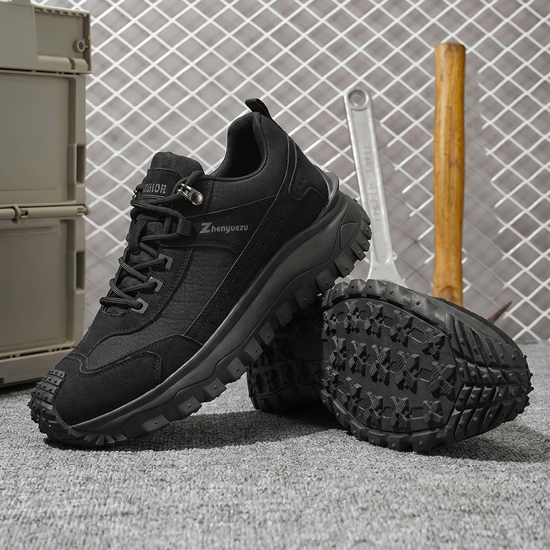 ⏰Limited Time Sale 70% OFF– Mens Orthopedic Support Anti-Puncture Hiking Boots Waterproof Anti-Sprain Work Boots