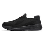 Men’s Lightweight Slip-On Shoes – Breathable Knit, Wide Fit, Comfortable & Flexible for Everyday & Outdoor Wear