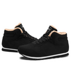 Men’s Warm Waterproof Orthotic Winter Boots, Arch Support, Non-Slip Sole, Lightweight Insulated Boots for All-Day Wear