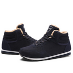 Men’s Warm Waterproof Orthotic Winter Boots, Arch Support, Non-Slip Sole, Lightweight Insulated Boots for All-Day Wear