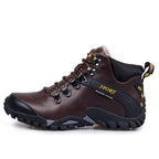 ⏰Limited Time Sale 70% OFF-Men’s Handmade Premium Leather Slip-On Driving Boots – Wide Toe, Arch Support, Waterproof, Pressure Relief, Non-Slip Sole for Casual, Travel&Outdoor