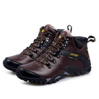 ⏰Limited Time Sale 70% OFF-Men’s Handmade Premium Leather Slip-On Driving Boots – Wide Toe, Arch Support, Waterproof, Pressure Relief, Non-Slip Sole for Casual, Travel&Outdoor