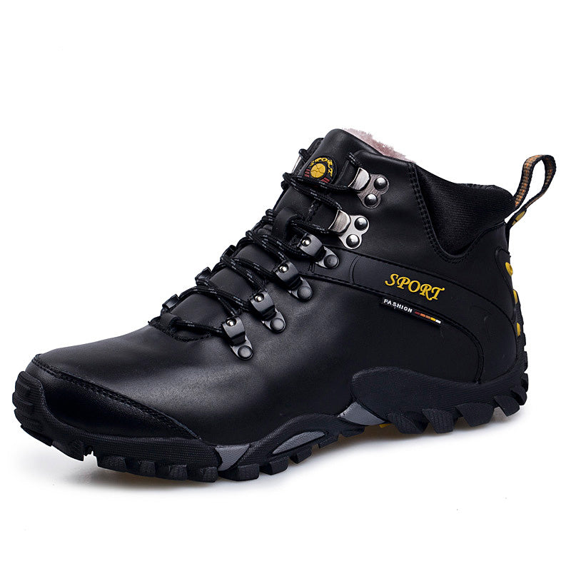 ⏰Limited Time Sale 70% OFF-Men’s Handmade Premium Leather Slip-On Driving Boots – Wide Toe, Arch Support, Waterproof, Pressure Relief, Non-Slip Sole for Casual, Travel&Outdoor