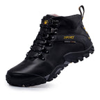 ⏰Limited Time Sale 70% OFF-Men’s Handmade Premium Leather Slip-On Driving Boots – Wide Toe, Arch Support, Waterproof, Pressure Relief, Non-Slip Sole for Casual, Travel&Outdoor