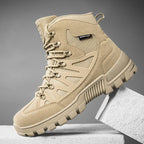 Men’s Orthopedic Safety Boots with Arch & Ankle Support – Waterproof & Anti-Puncture