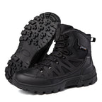 Men’s Orthopedic Safety Boots with Arch & Ankle Support – Waterproof & Anti-Puncture