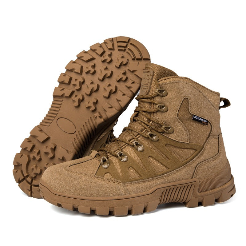 Men’s Orthopedic Safety Boots with Arch & Ankle Support – Waterproof & Anti-Puncture