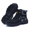 Men’s Steel Toe Orthotic Work Boots – Puncture-Resistant, Waterproof, Non-Slip, All-Day Comfort
