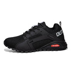 Free Orthotic Insole Included – Men’s Performance Running Shoes with Breathable Knit, Arch Support & Responsive Cushioning