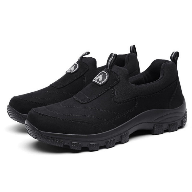 Men’s Orthotic Athletic Shoes – Arch Support, Wide Toe Box, Easy Slip-On, Lightweight, Non-Slip Outdoor Design