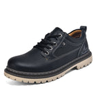 Men’s Durable Orthopedic  Leather Hiking Shoes – Waterproof, Slip-Resistant, Arch Support, Comfortable for All-Day Wear