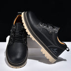 Men’s Durable Orthopedic  Leather Hiking Shoes – Waterproof, Slip-Resistant, Arch Support, Comfortable for All-Day Wear