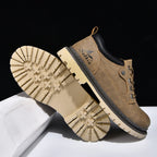 Men’s Durable Orthopedic  Leather Hiking Shoes – Waterproof, Slip-Resistant, Arch Support, Comfortable for All-Day Wear