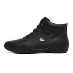 (⏰Last Day 70% OFF🔥) Men’s Mid-Top Leather Boots – Slip-On, Lightweight & Shock-Absorbing for Warehouse Work, Driving & Everyday Comfort, Durable for 3 years