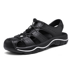 (⏰Limited Time Sale 70% OFF 🔥) Men’s Closed-Toe Outdoor Sandals – Breathable, Non-Slip, Work-Ready Shoes with Arch Support for Hiking, Water, and Daily Wear