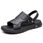 (⏰Limited Time Sale 70% OFF 🔥)Premium Leather Men’s Vintage Sandals – Open-Toe Design, Breathable & Lightweight, Durable Anti-Slip Sole, All-Day Comfort for Walking, Vacation, and Daily Wear