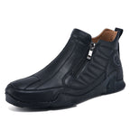 🔥Last Day Promotion 70% OFF 🎁 -Men's Waterproof Orthopedic Walking Shoes, Improve Posture, Pain Free, Easy On Off, For Riding Driving and Daily Commutes