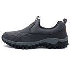 (⏰Last Day 70% OFF🔥) Veteran-Recommended Men's Slip-On Work Shoes – Cushioned Comfort, Arch Support, Non-Slip, Lightweight, All-Day Stability