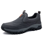 (⏰Last Day 70% OFF🔥) Veteran-Recommended Men's Slip-On Work Shoes – Cushioned Comfort, Arch Support, Non-Slip, Lightweight, All-Day Stability