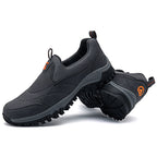 (⏰Last Day 70% OFF🔥) Veteran-Recommended Men's Slip-On Work Shoes – Cushioned Comfort, Arch Support, Non-Slip, Lightweight, All-Day Stability