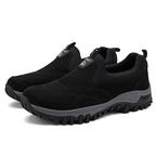 (⏰Last Day 70% OFF🔥) Veteran-Recommended Men's Slip-On Work Shoes – Cushioned Comfort, Arch Support, Non-Slip, Lightweight, All-Day Stability