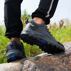 (💥Hot-Selling : 70% OFF Sale!🔥)Men’s Leather Hiking & Outdoor Shoes – Orthopedic Comfort, Non-Slip, Lightweight, Breathable, Durable 3 Years