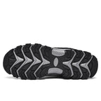 Men's Outdoor Hiking Work Boots - Slip-Resistant & Abrasion-Proof for Mountain/Construction