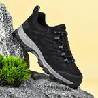 Men's Outdoor Hiking Work Boots - Slip-Resistant & Abrasion-Proof for Mountain/Construction