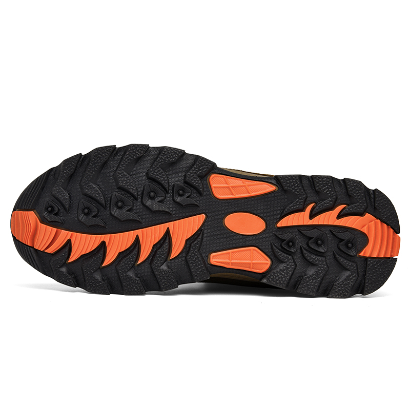 (🎁#3 Best Seller) Men’s Non-Slip Hiking & Work Shoes, Wide Fit, Arch Support, Cushioned