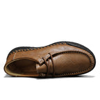 Men’s Genuine Leather Loafers Casual Shoes – Slip-On Comfort Loafers for Business, Office, Parties & Everyday Wear