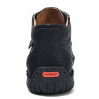 Men's Vintage Outdoor Work Boots – Orthopedic Comfort, Handcrafted Stitching, Waterproof & Non-Slip, Relieves Foot Pain